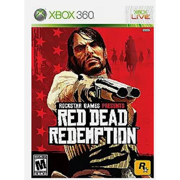 Red Dead Redemption (Microsoft Xbox 360, 2010) Complete CIB w Manual - Picture 1 of 1